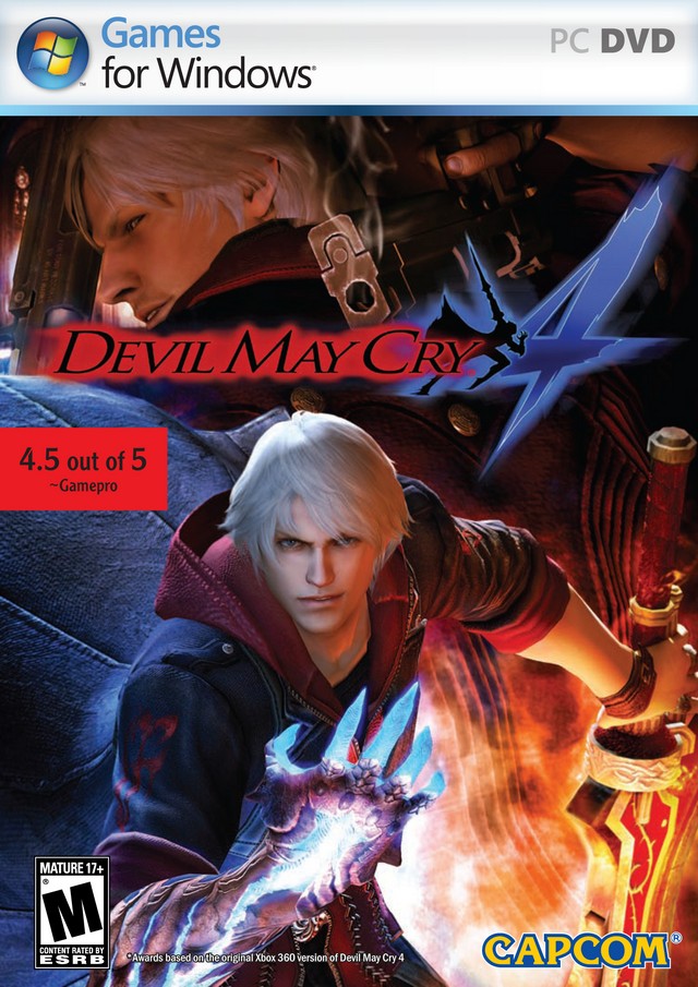 Devil May Cry 4 Cover Art